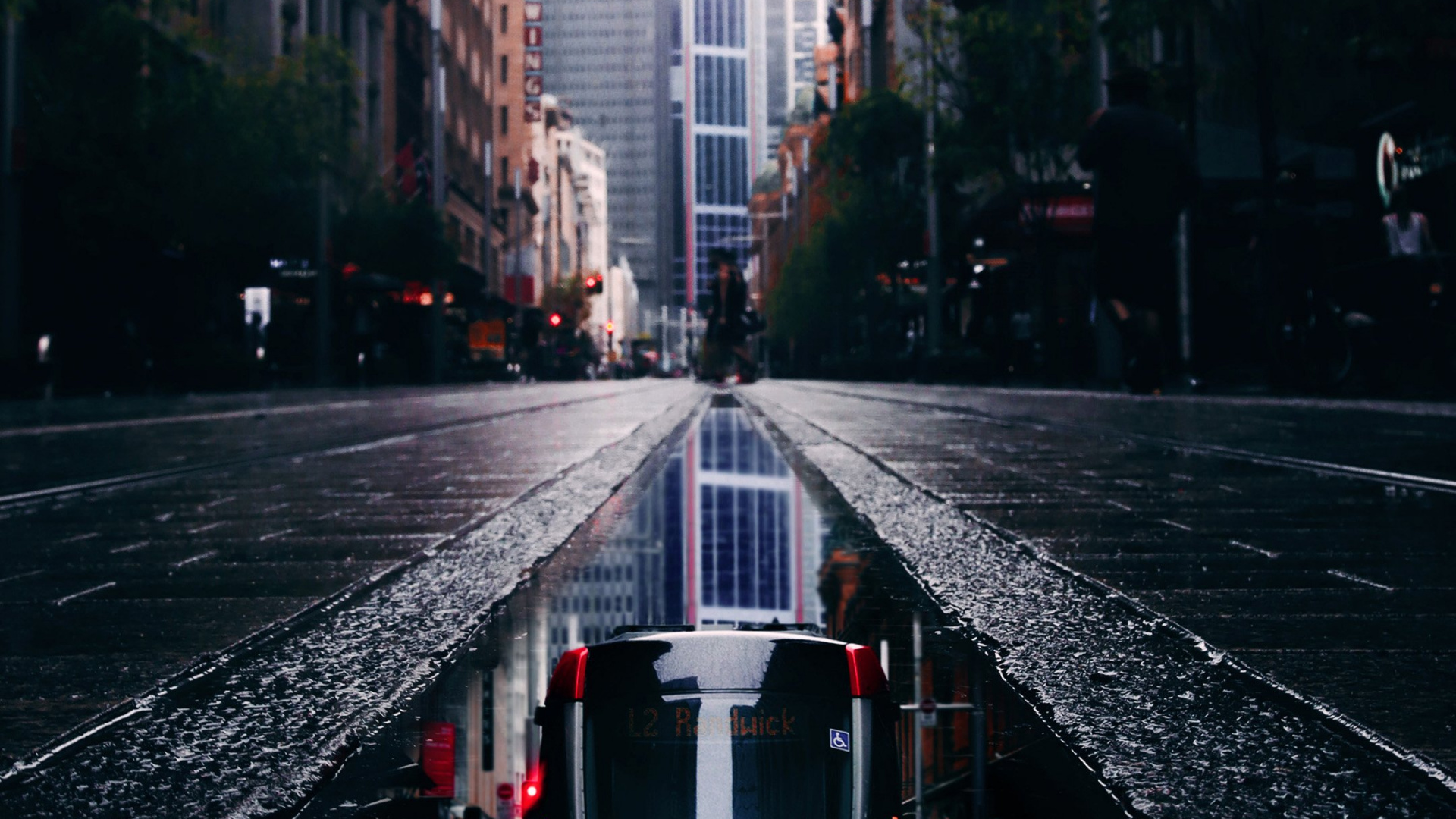 跟踪, 火车, 车灯, 基础设施, 滚股 壁纸 1920x1080 允许