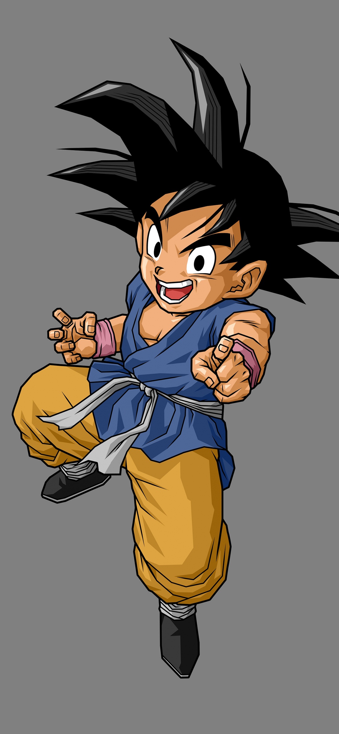 Personaje de Anime Masculino de Pelo Negro. Wallpaper in 1125x2436 Resolution