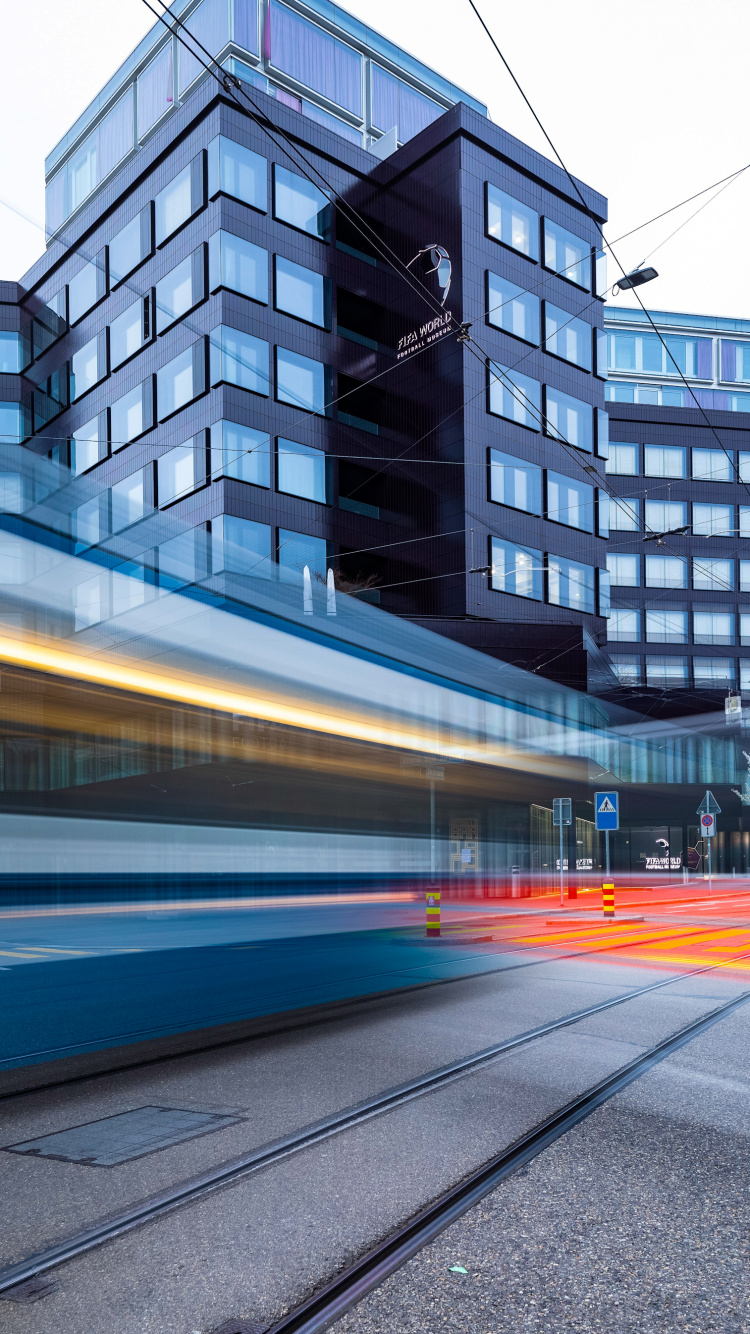 窗口, 路灯, 塔块, 城市设计, 公寓 壁纸 750x1334 允许