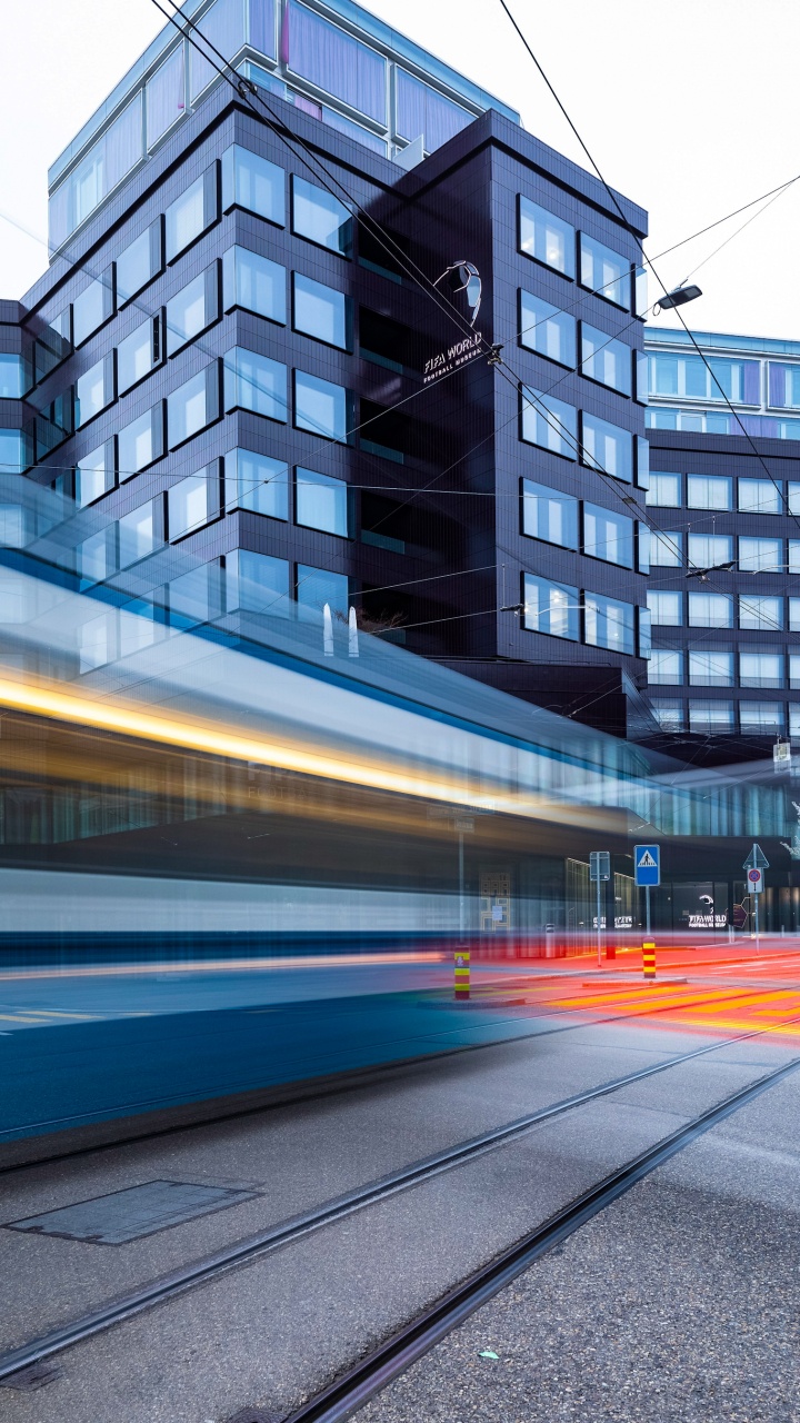 Fifa World Football Museum, Building, Window, Street Light, Tower Block. Wallpaper in 720x1280 Resolution