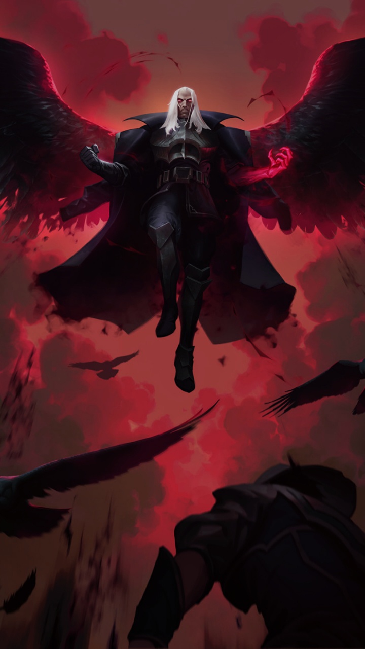 Legends of Runeterra, League of Legends, Collectible Card Game, Art, Cartoon. Wallpaper in 720x1280 Resolution