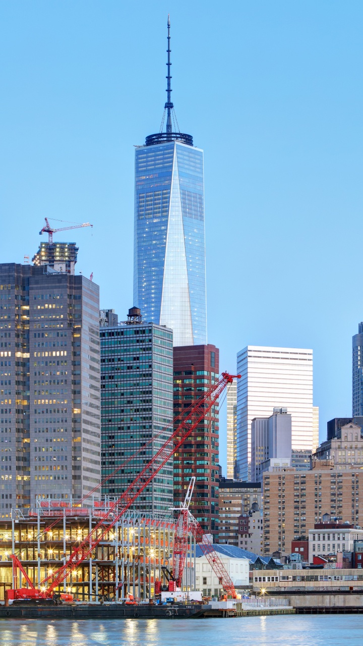 City Skyline During Day Time. Wallpaper in 720x1280 Resolution