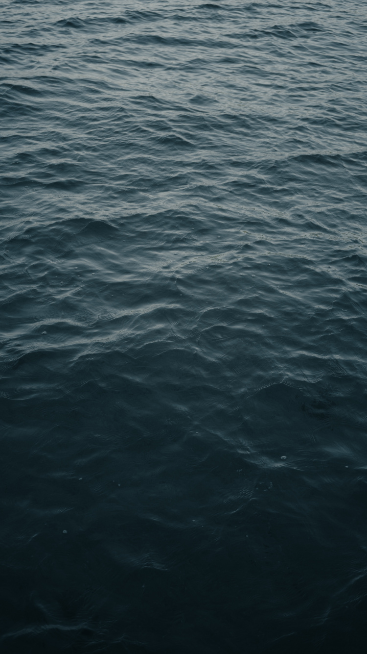 Water, Blue, Sea, Ocean, Wave. Wallpaper in 750x1334 Resolution