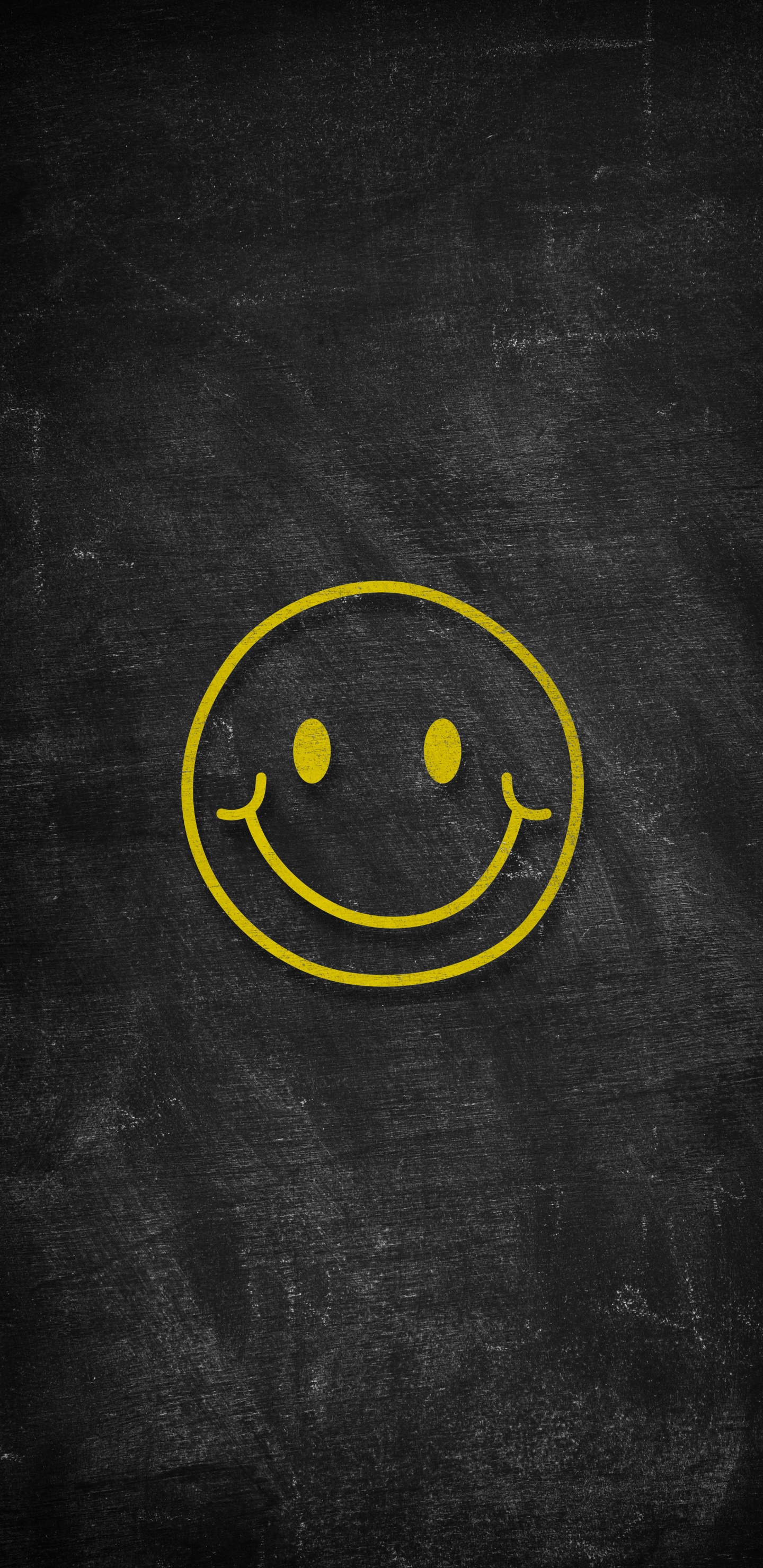 Kreis, Erkunden, Auge, Lächeln, Emoticon. Wallpaper in 1440x2960 Resolution