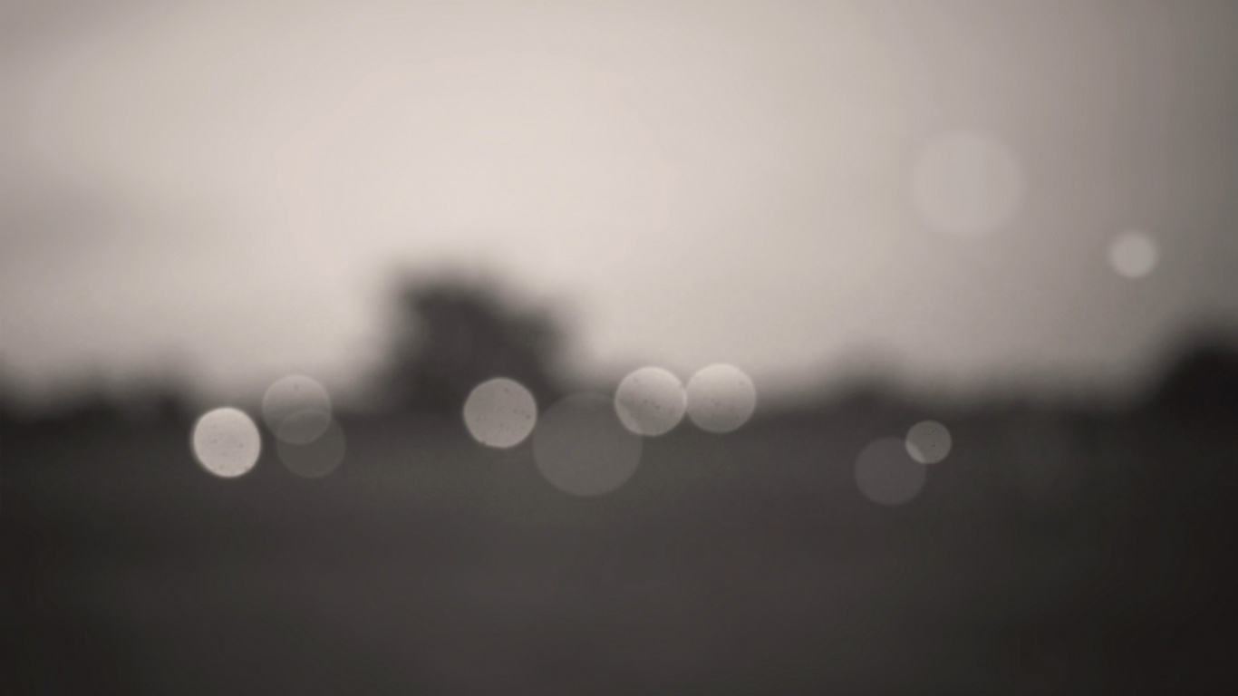 Lumières Bokeh Blanches et Noires. Wallpaper in 1366x768 Resolution