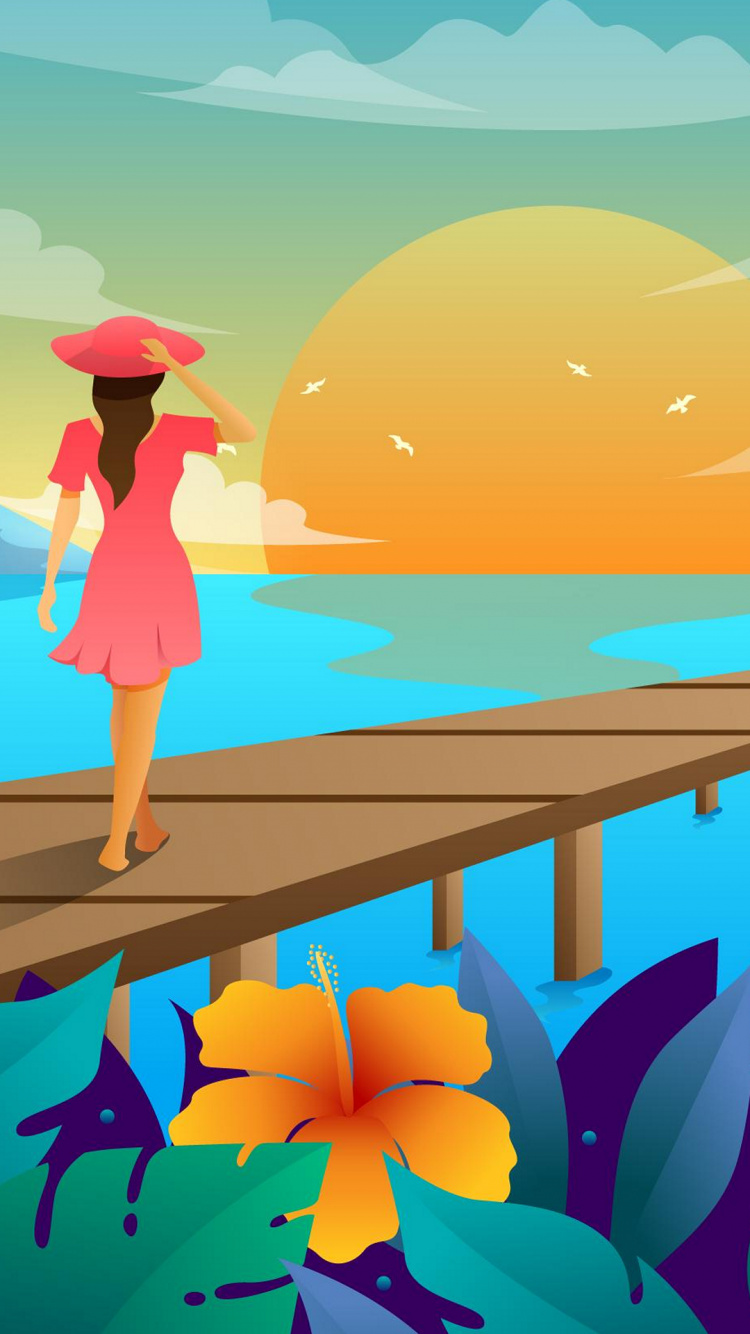 Illustration, Design, Graphics, Graphic Design, Vector Graphics. Wallpaper in 750x1334 Resolution