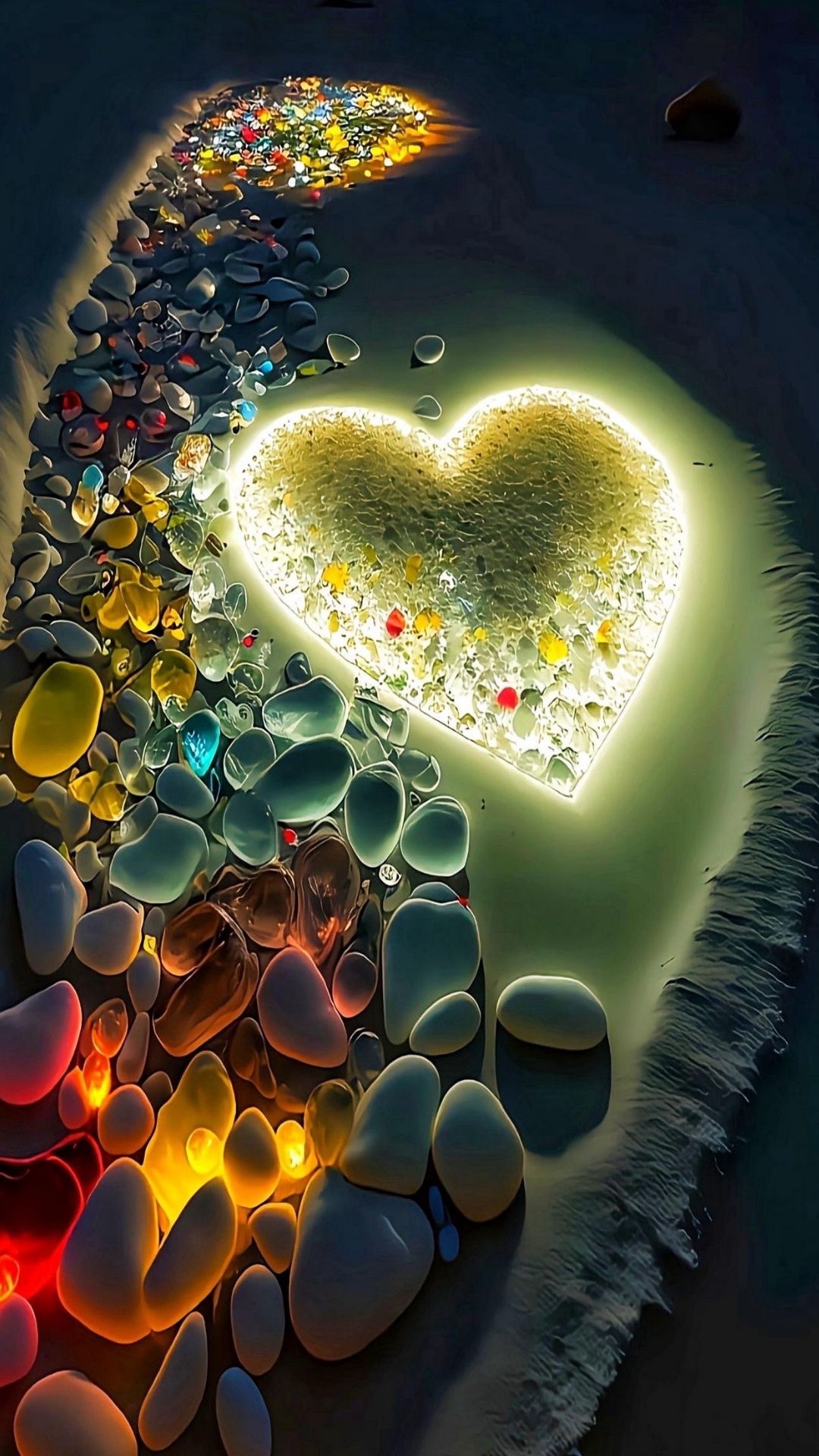 分形技术, 艺术, 液体, 性质, 绿色的 壁纸 1080x1920 允许