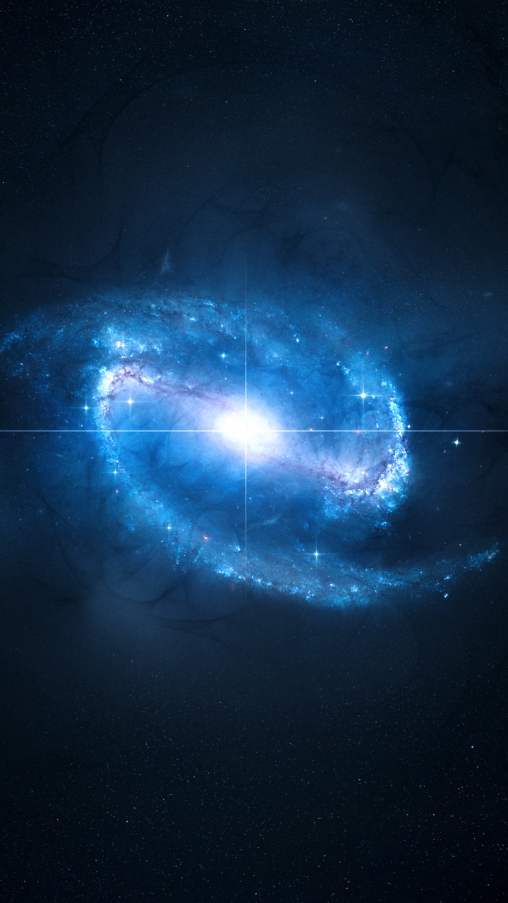 气氛, 光, 电蓝色的, 空间, 天文学 壁纸 720x1280 允许