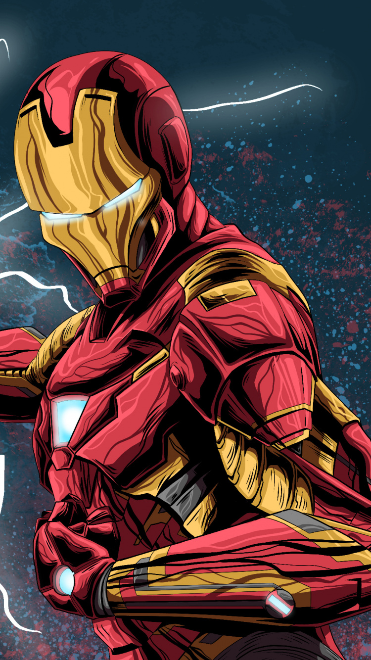 Gelbhaariger Männlicher Anime-Charakter. Wallpaper in 750x1334 Resolution