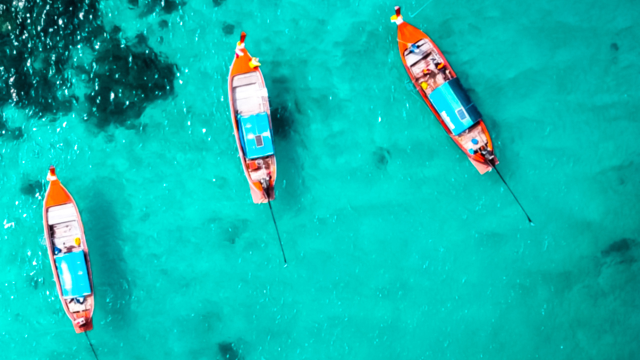 旅游业, 旅行, 船只, 绿色的, 液体 壁纸 1280x720 允许