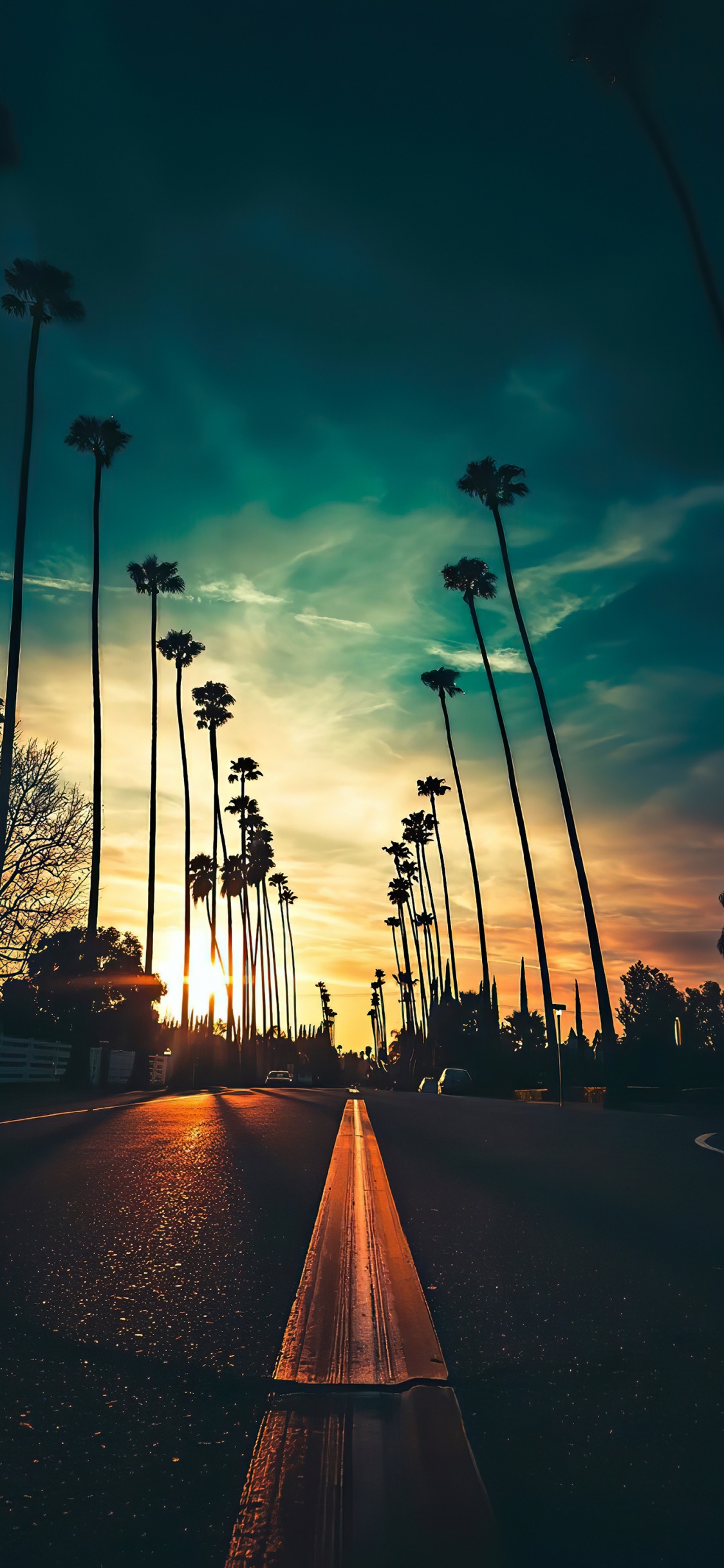 Cloud, Atmosphäre, Street Light, Afterglow, Natur. Wallpaper in 1125x2436 Resolution