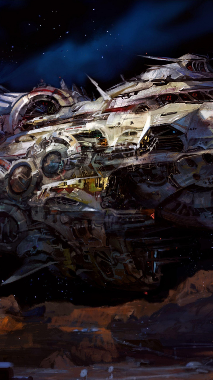 Peinture Abstraite Brune et Blanche. Wallpaper in 750x1334 Resolution