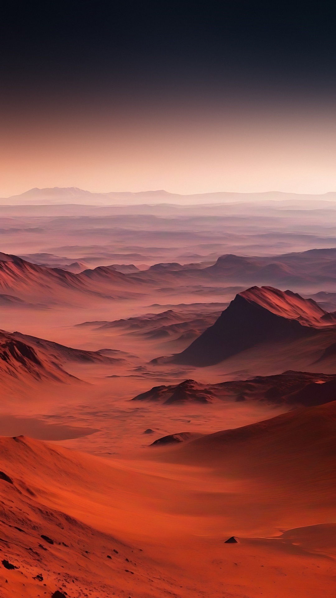 Afterglow, Ambiente, Ecorregión, Paisaje Natural, Montaña. Wallpaper in 1080x1920 Resolution