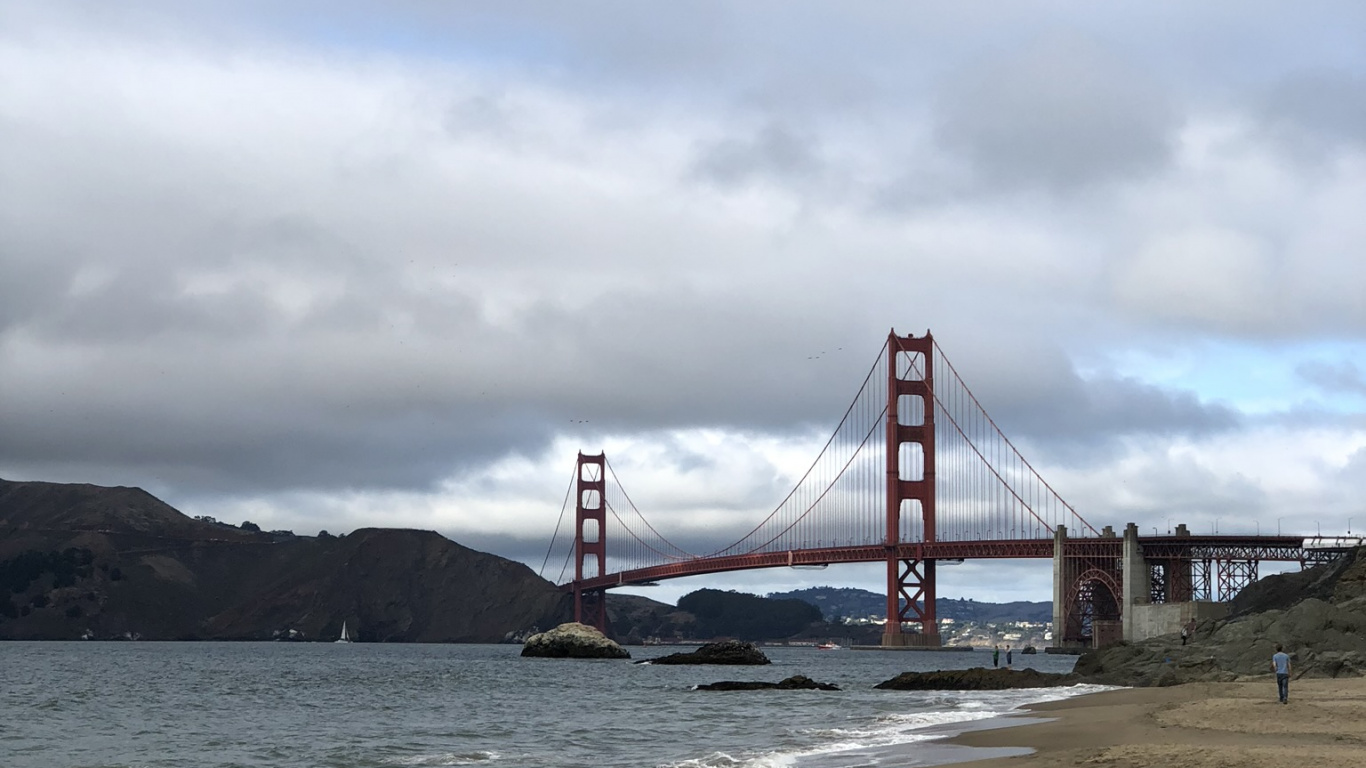 San Francisco, Mar, Costa, Agua, la Física. Wallpaper in 1366x768 Resolution