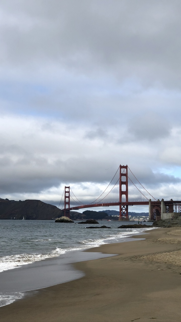 San Francisco, Sea, Coast, Water, Physics. Wallpaper in 720x1280 Resolution