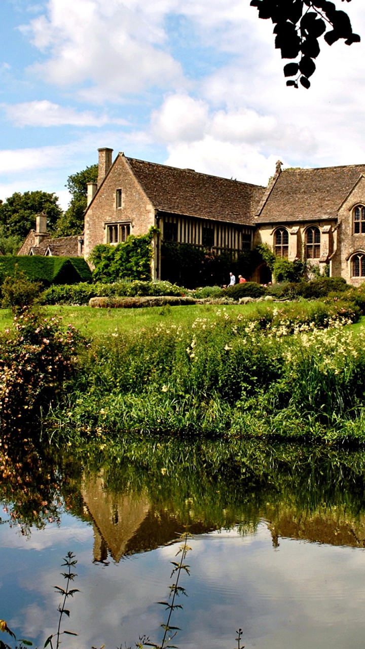 反射, 酒店, 的房子, 庄园, 农村地区 壁纸 720x1280 允许