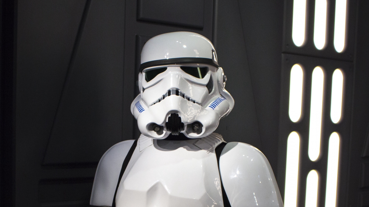 Figura de Acción, Espacio, Luke Skywalker, Robot, Stormtrooper. Wallpaper in 1280x720 Resolution