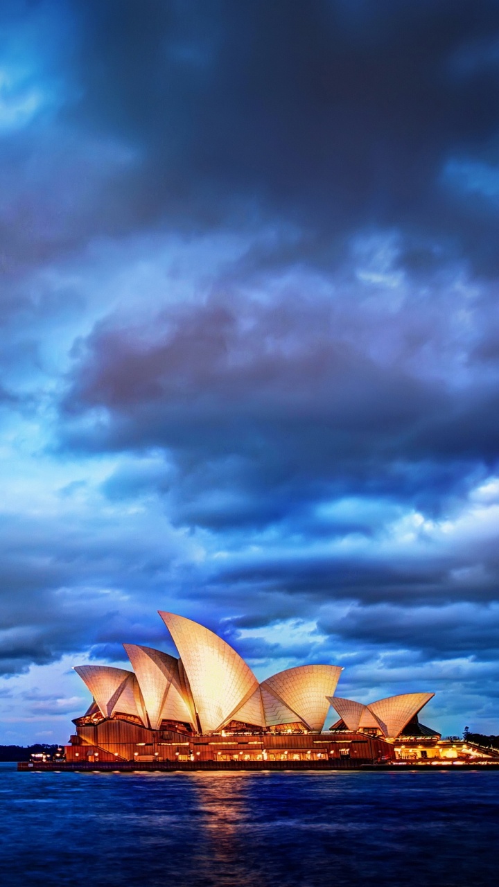 Ópera de Sydney en Australia. Wallpaper in 720x1280 Resolution