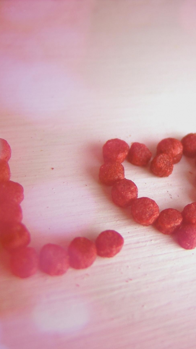 Cœur, Pink, Red, Amour, le Jour de Valentines. Wallpaper in 750x1334 Resolution