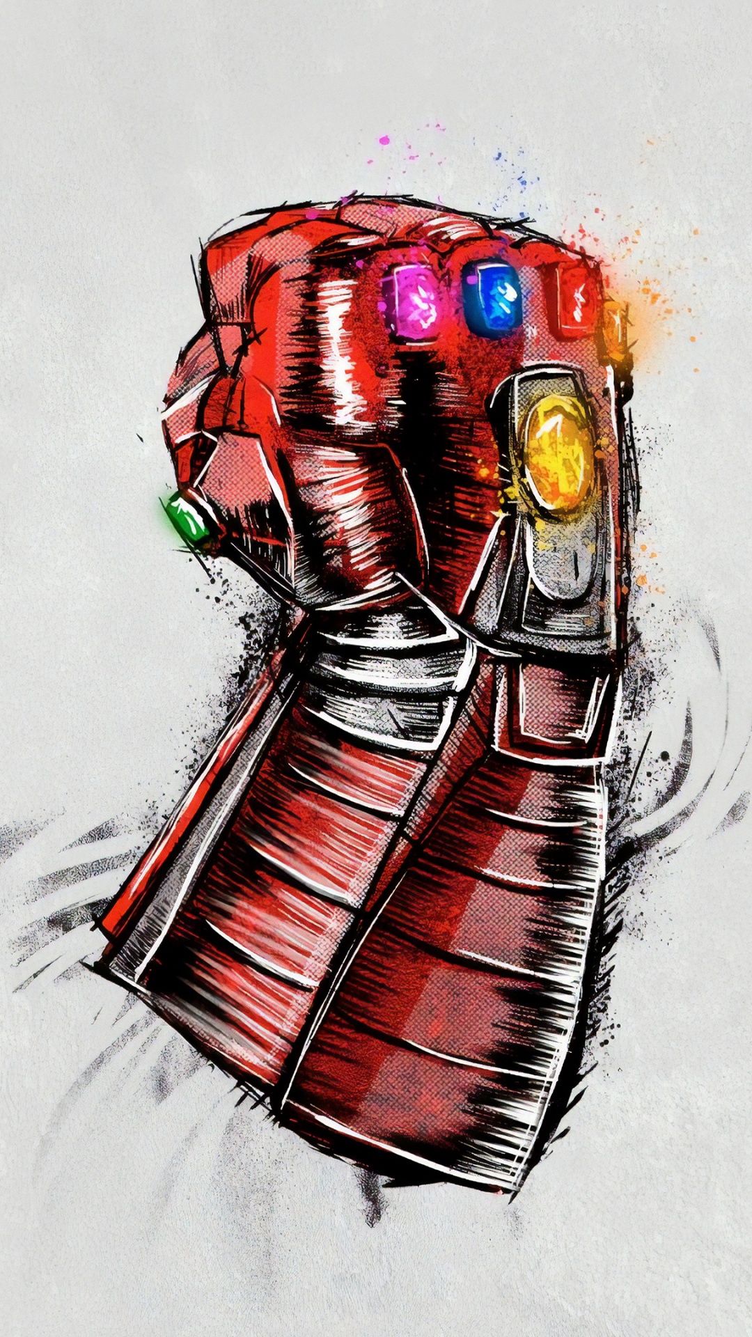 Marvel, Thanos, Vengeur, Vengeurs Nous T'aimons 3000 Affiche, L'homme de Fer. Wallpaper in 1080x1920 Resolution