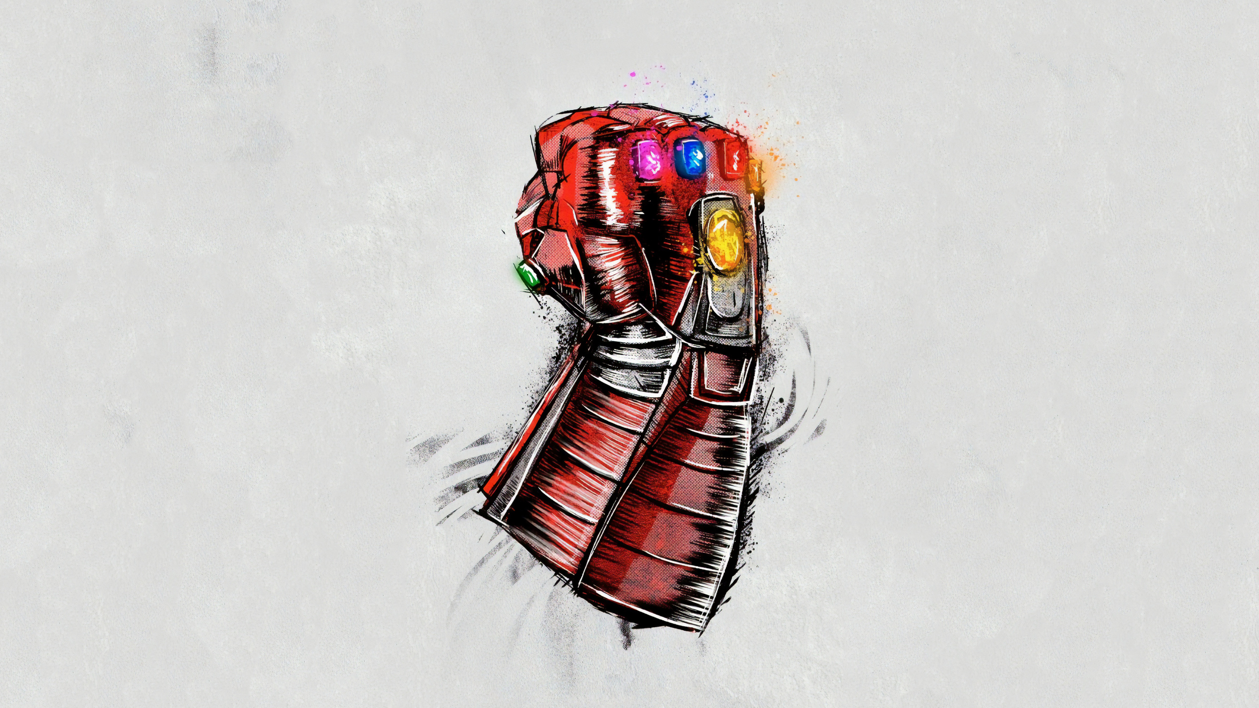 Marvel Cinematic Universe, Thanos, Avengers, Avengers we Love You 3000 Poster, Iron Man. Wallpaper in 2560x1440 Resolution
