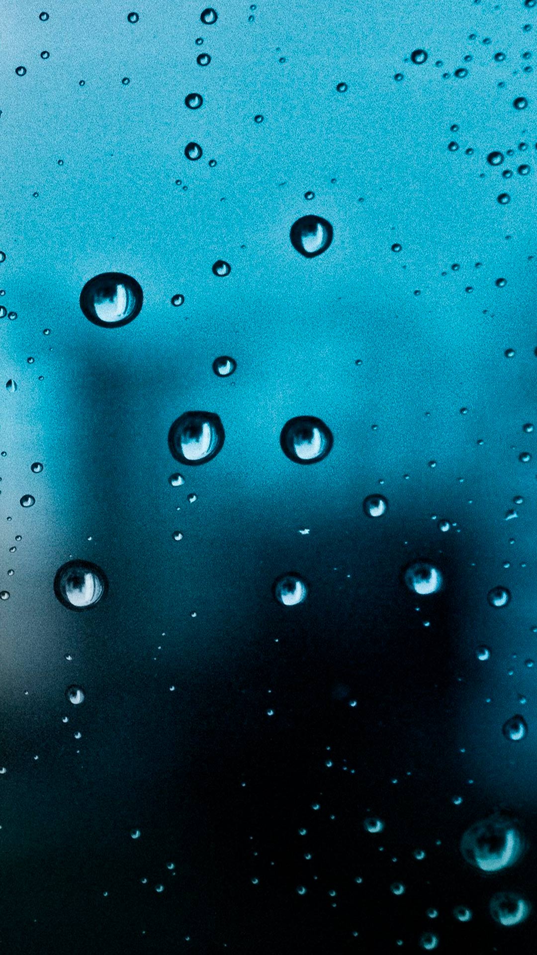 Wassertropfen Auf Glasscheibe. Wallpaper in 1080x1920 Resolution