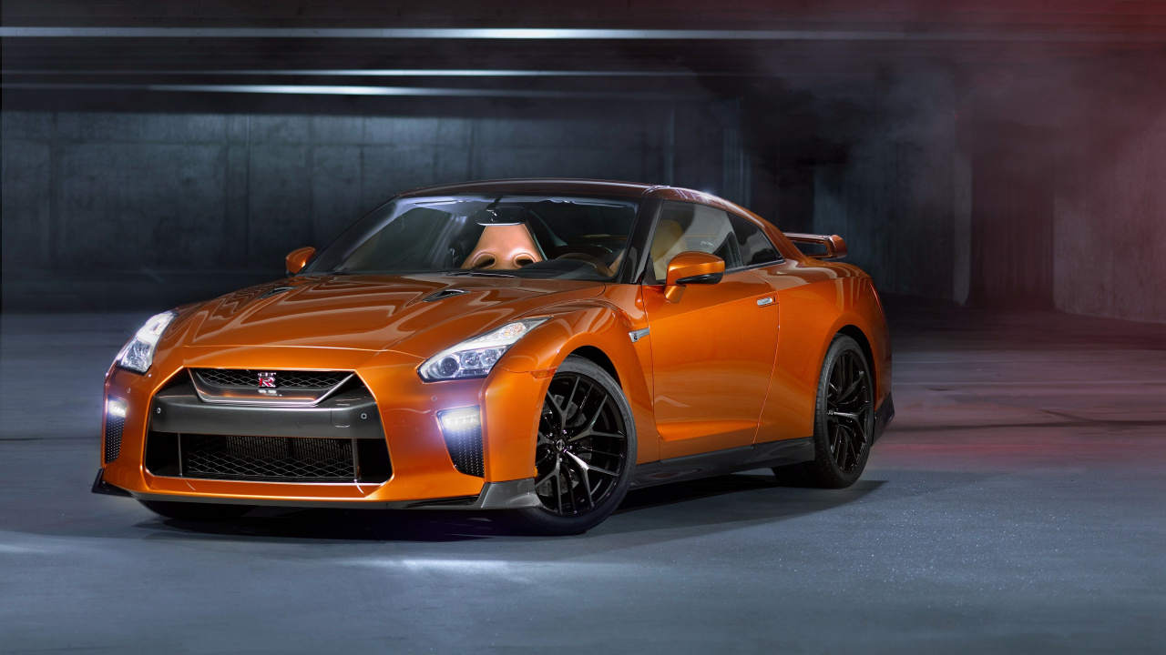 Gtr Nissan, Nissan GT-R 2019, Nissan GT-R 2021, Nissan, Nissan Skyline. Wallpaper in 1280x720 Resolution