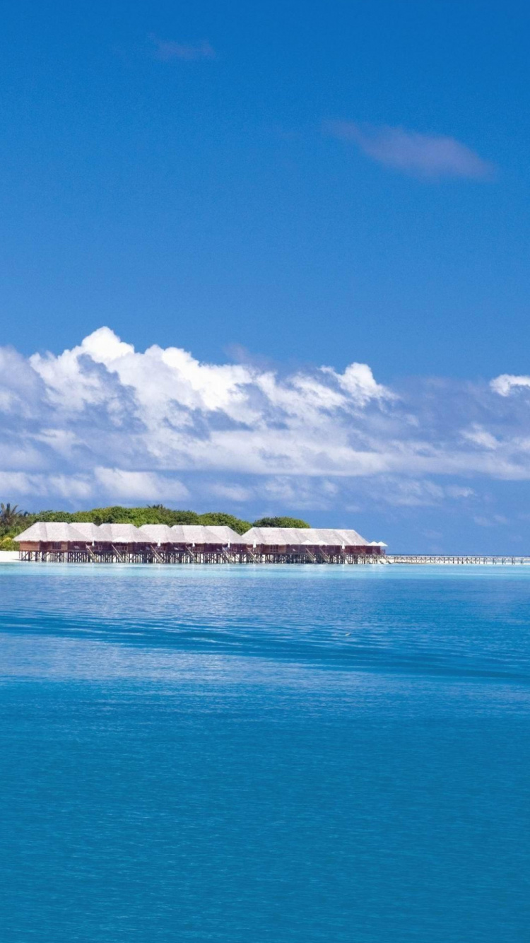 伦格里, 度假村, 大海, 海洋, 加勒比 壁纸 750x1334 允许
