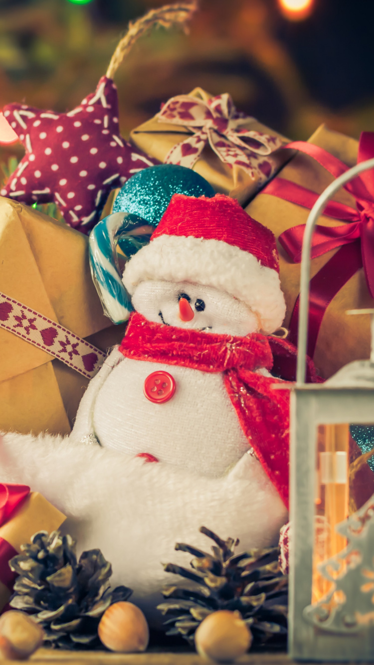 Nouvelle Année, Le Jour De Noël, Décoration de Noël, Ornement de Noël, Cadeau. Wallpaper in 750x1334 Resolution