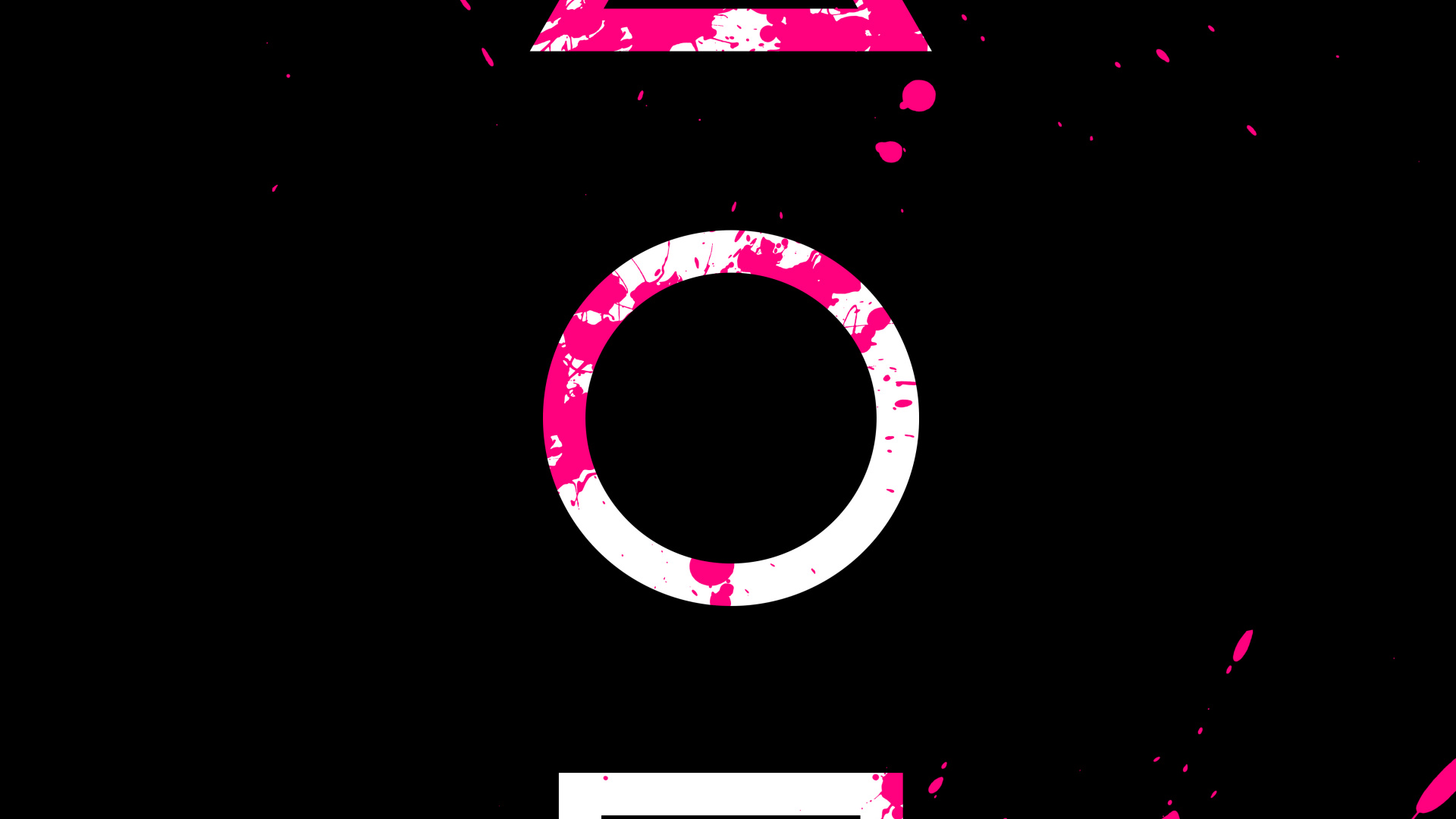 Amoled, Squid Game, Poster, Light, Black. Wallpaper in 1920x1080 Resolution