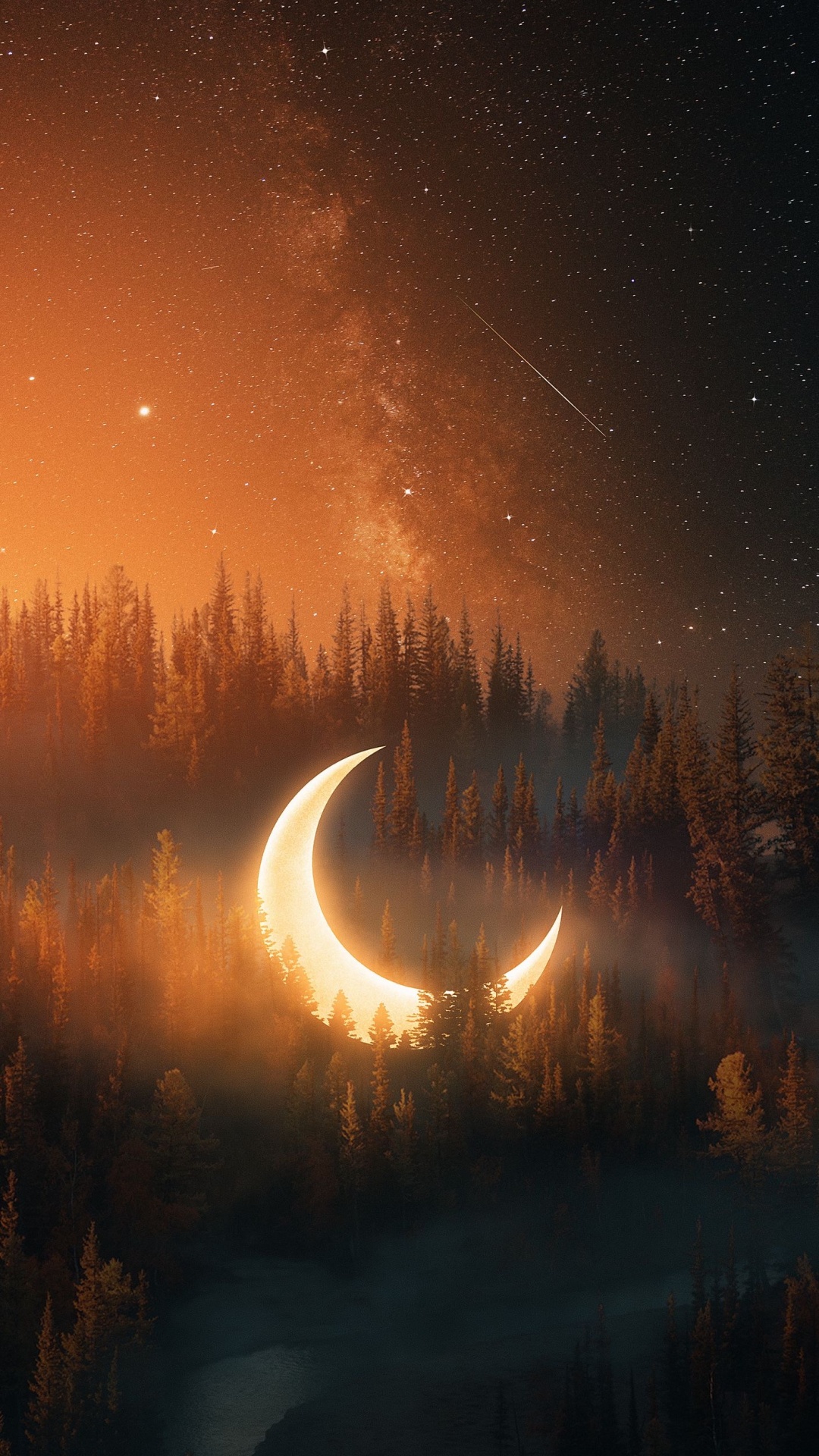 Nature, Atmosphere, Natural Landscape, World, Tree. Wallpaper in 1080x1920 Resolution