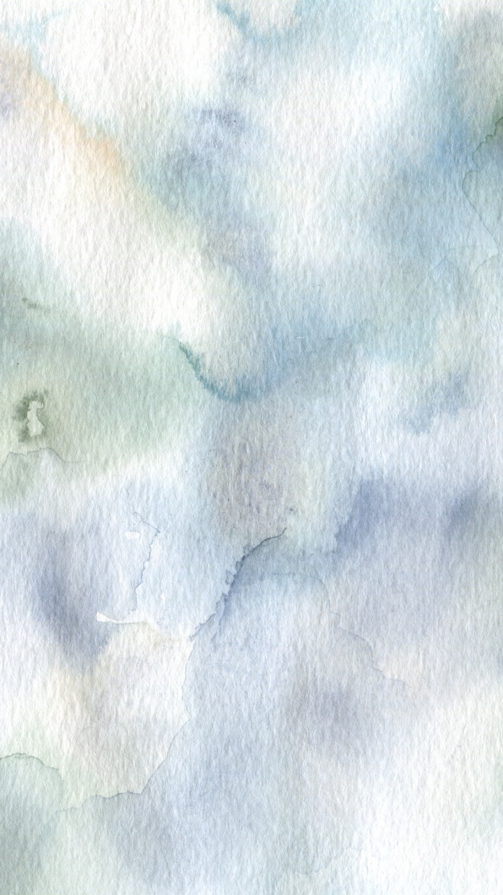 Weiße Und Blaue Abstrakte Malerei. Wallpaper in 720x1280 Resolution