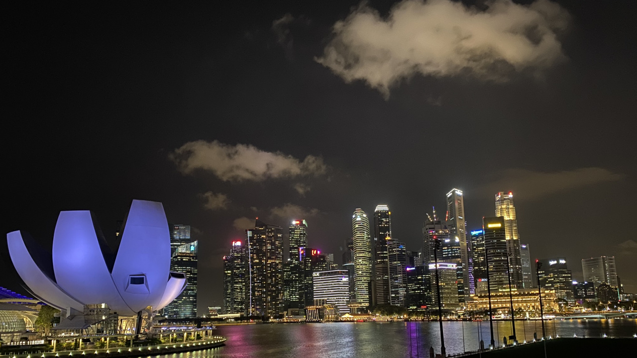 Singapore, Cityscape, Water, City, Metropolis. Wallpaper in 1280x720 Resolution