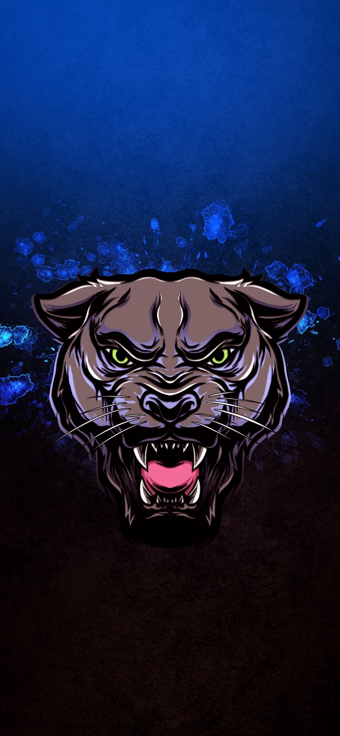 Agua, Artes Visuales, Android, Television, Azul. Wallpaper in 1125x2436 Resolution