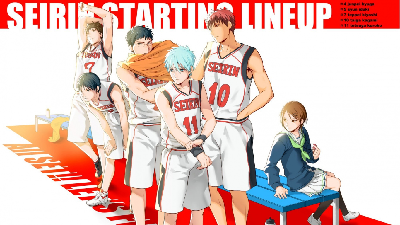 Kurokos Basketball, Tetsuya Kuroko, Anime, Basketball, Manga. Wallpaper in 1366x768 Resolution