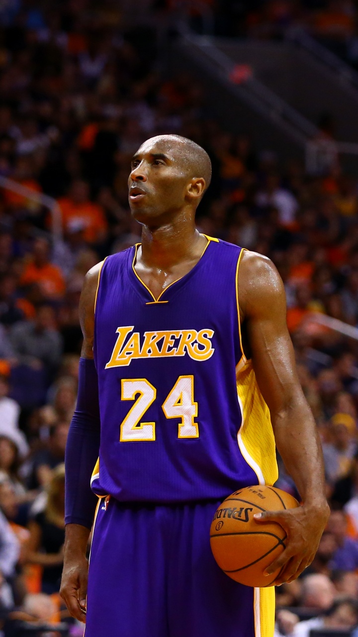 Kobe Bryant, Los Lakers de Los Angeles, Nba, Baloncesto, Sport. Wallpaper in 720x1280 Resolution