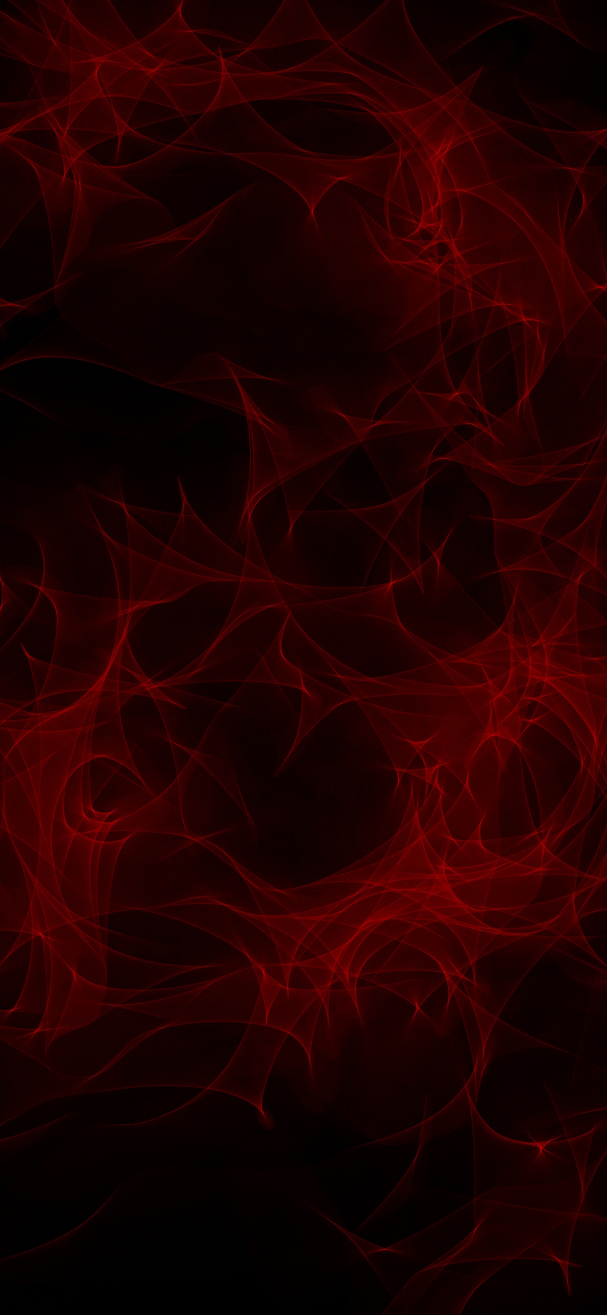 Rote Und Schwarze Abstrakte Malerei. Wallpaper in 1242x2688 Resolution