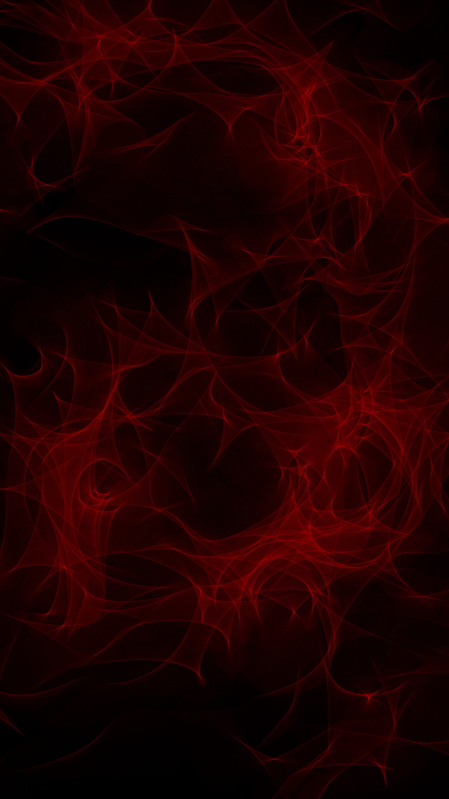 Rote Und Schwarze Abstrakte Malerei. Wallpaper in 1440x2560 Resolution