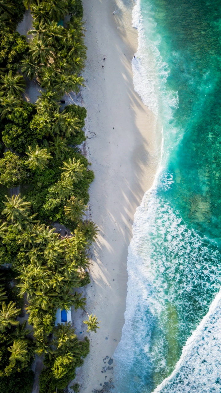 Fuvahmulah, Flug, Meer, Natur, Wasser. Wallpaper in 720x1280 Resolution