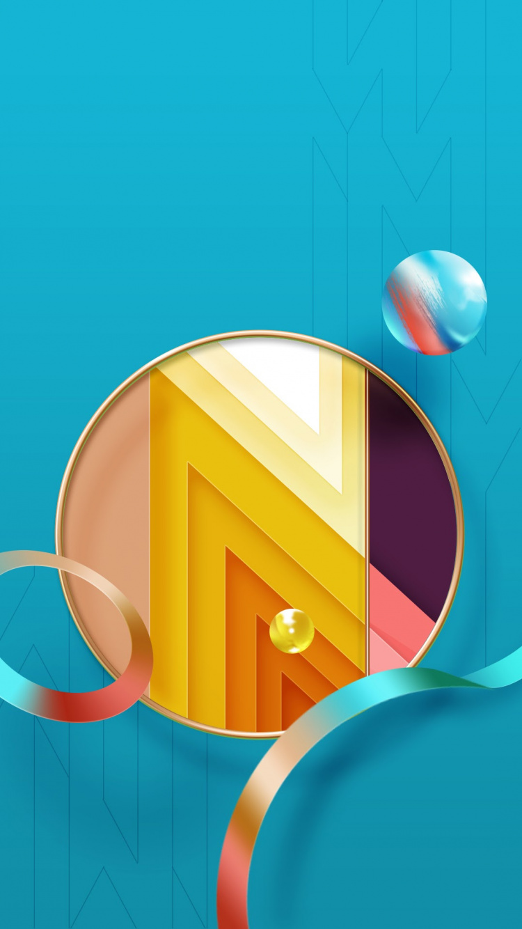 ZTE, ZTE Nubia Z17s, Naranja, Android, Smartphone. Wallpaper in 750x1334 Resolution