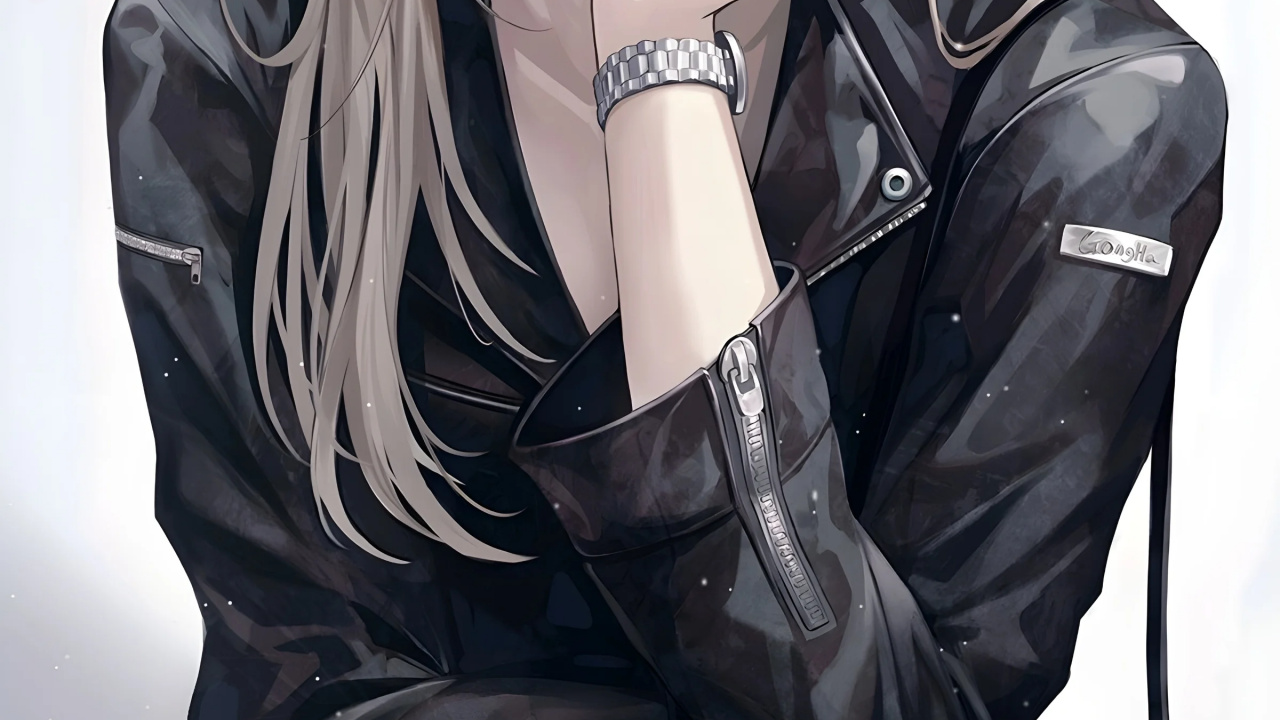 Anime Féminin, Dessin Animé, Chika Fujiwara, Manche, Face. Wallpaper in 1280x720 Resolution