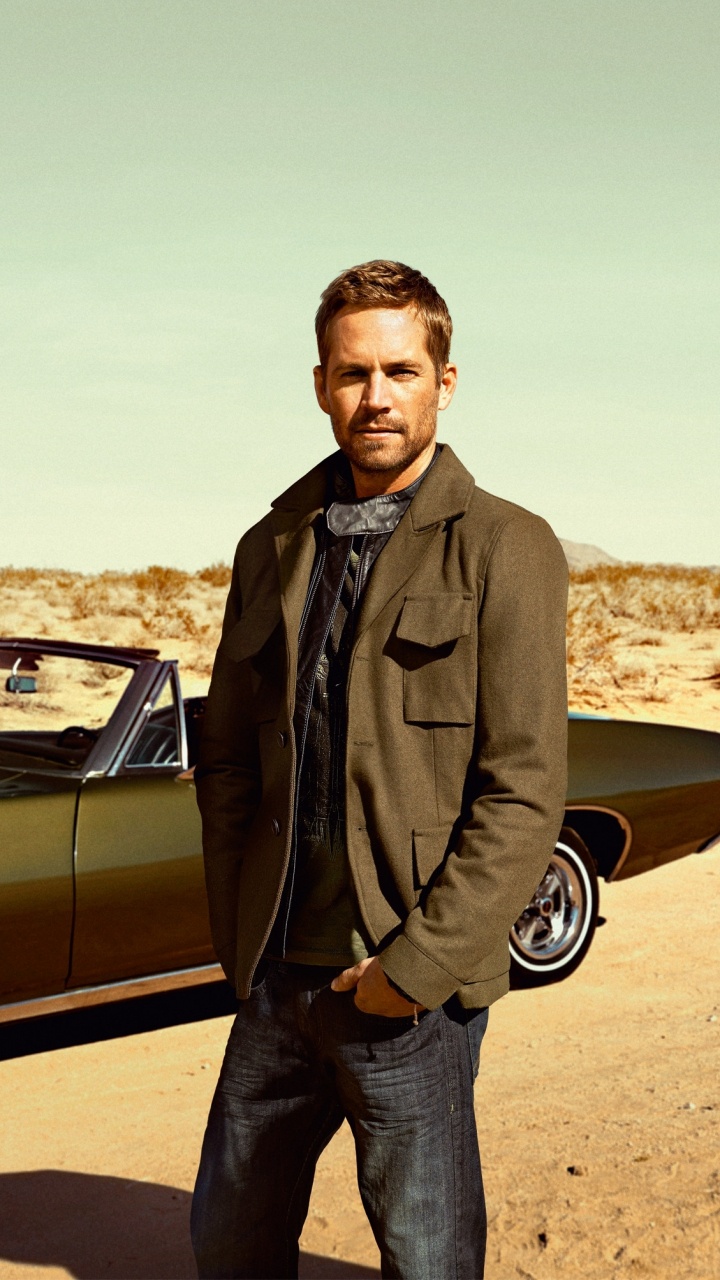 Paul Walker, Schnell Wütend, Auto, Forsage, Brand. Wallpaper in 720x1280 Resolution