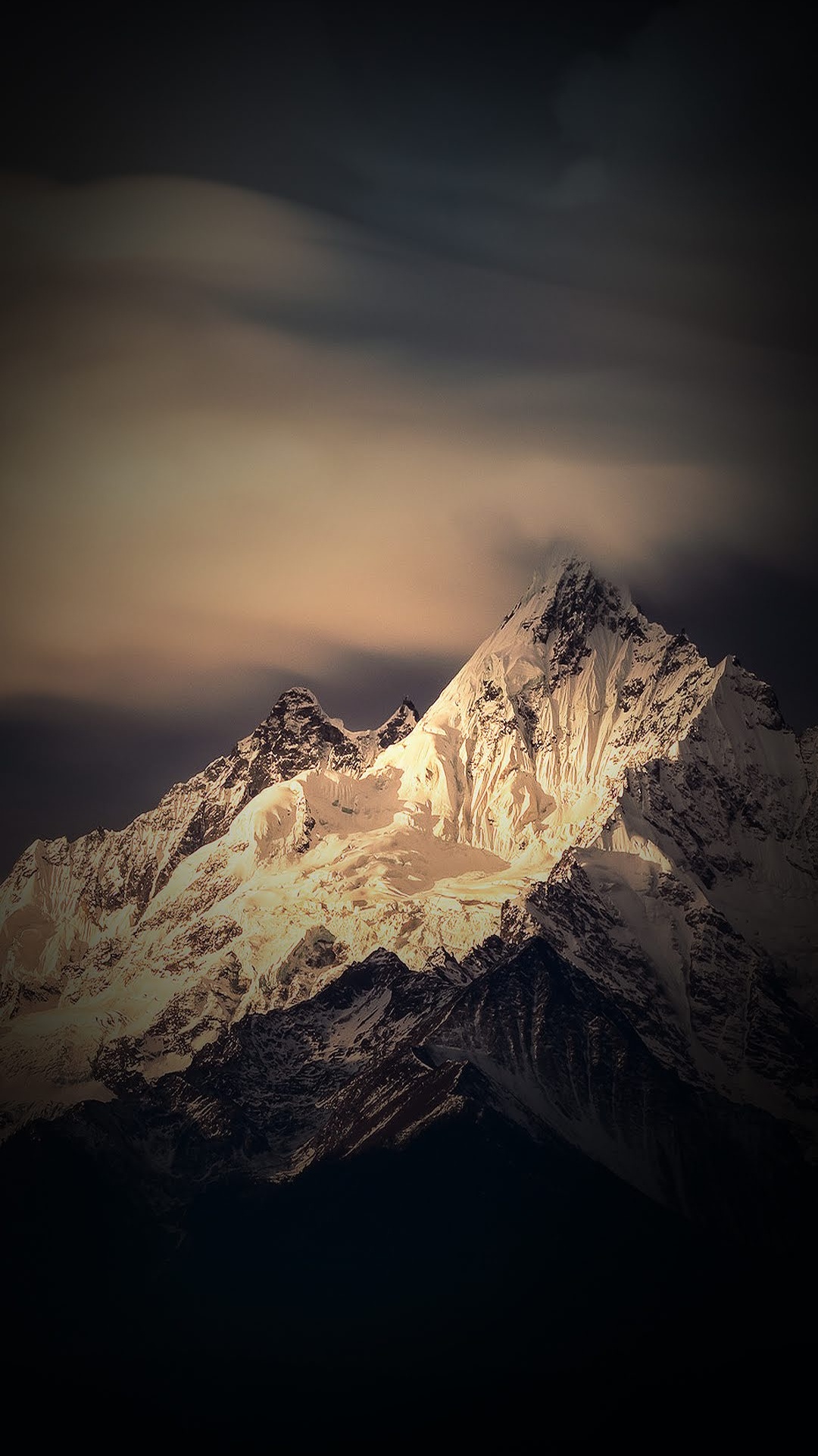 Bluboo S3, Mountainous Landforms, Atmosphere, Mountain Range, Winter. Wallpaper in 1080x1920 Resolution