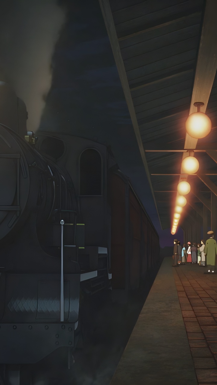 Tanjiro Kamado, Demon Slayer Kimetsu no Yaiba, Zenitsu Agatsuma, Anime, Train. Wallpaper in 720x1280 Resolution