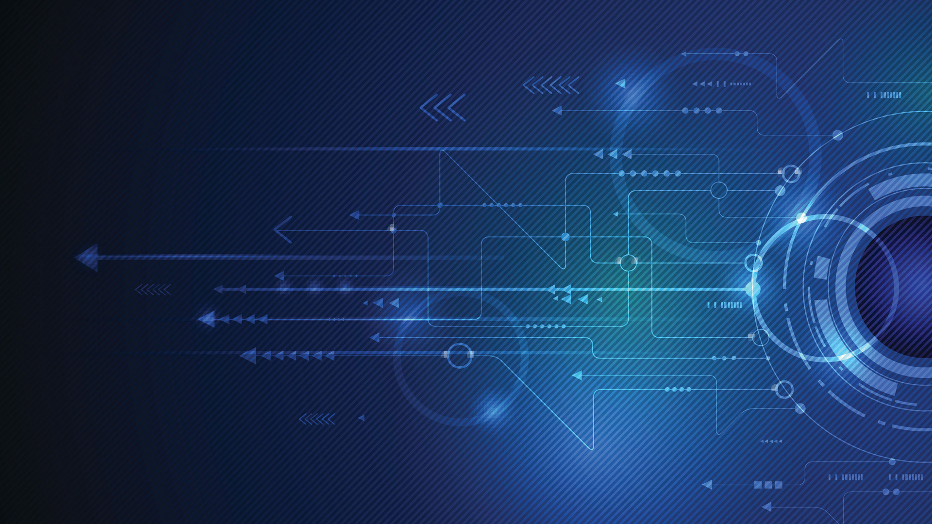 Blue and White Line Illustration. Wallpaper in 1920x1080 Resolution