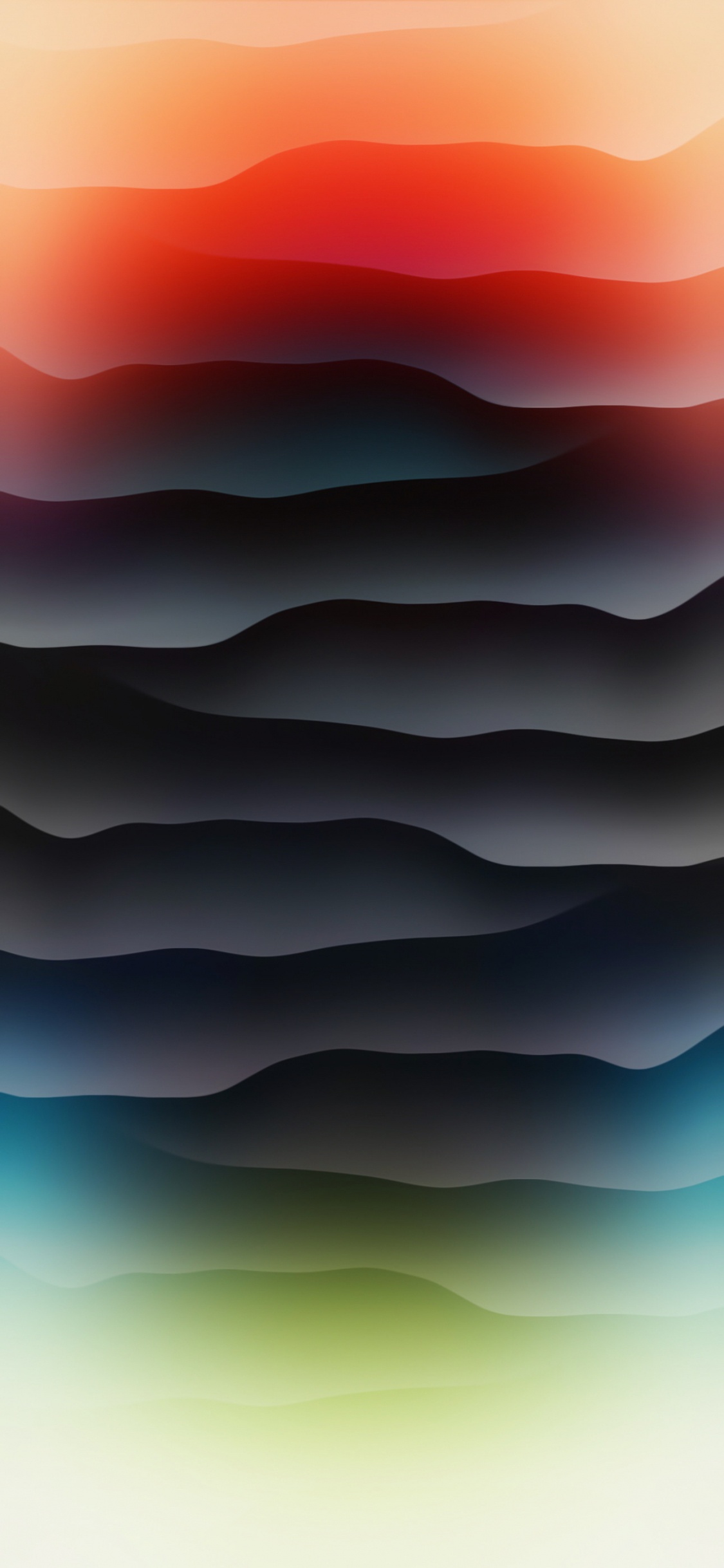 气氛, 生态区, 光, 性质, Azure 壁纸 1125x2436 允许