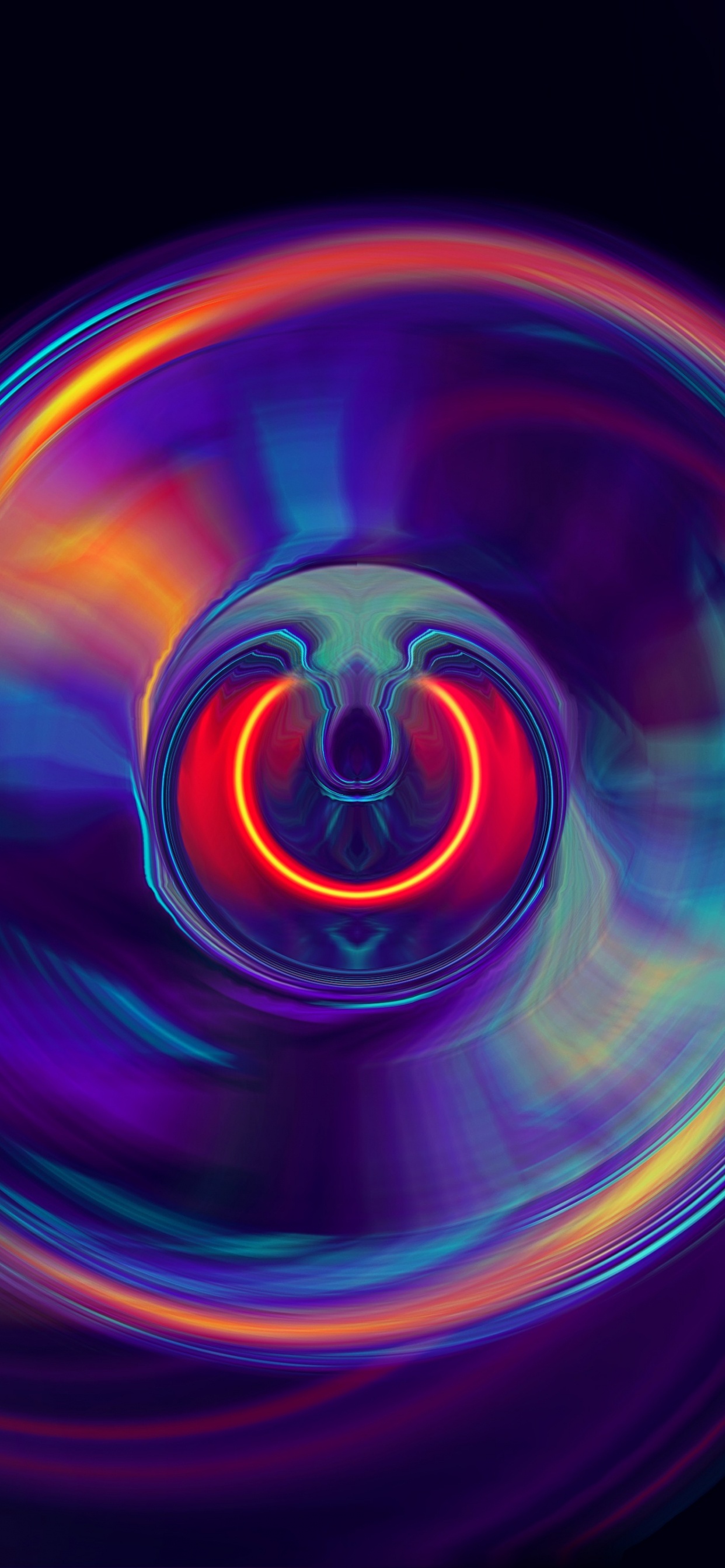 la Pureté de la Couleur, Purple, Art, Gaz, L'effet Visuel de L'éclairage. Wallpaper in 1242x2688 Resolution