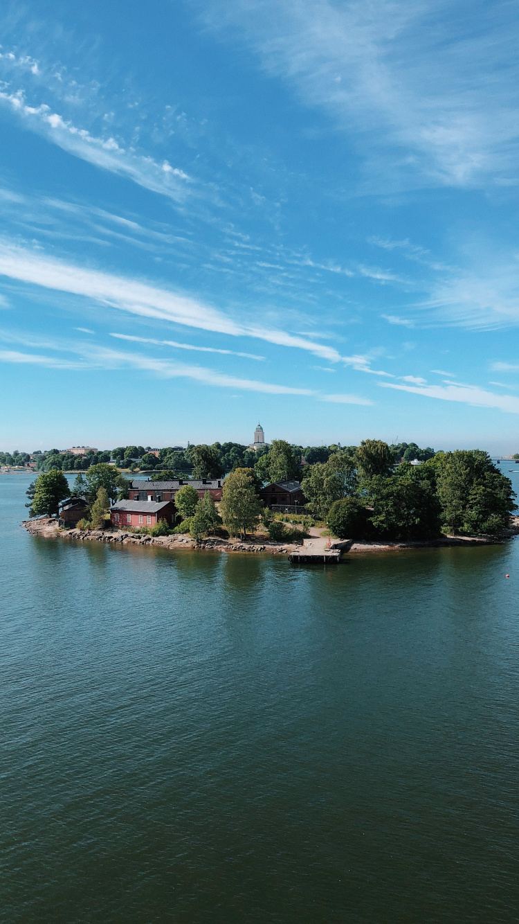Body of Water, Nature, Vegetation, Coast, Reflection. Wallpaper in 750x1334 Resolution