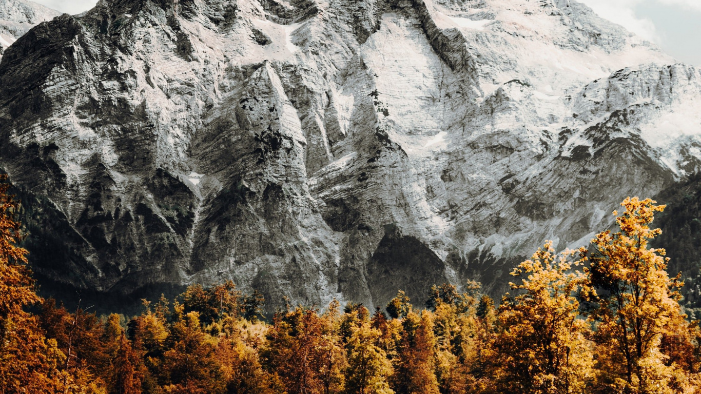 Nature, Mountain, Wilderness, Lake, Natural Landscape. Wallpaper in 1366x768 Resolution