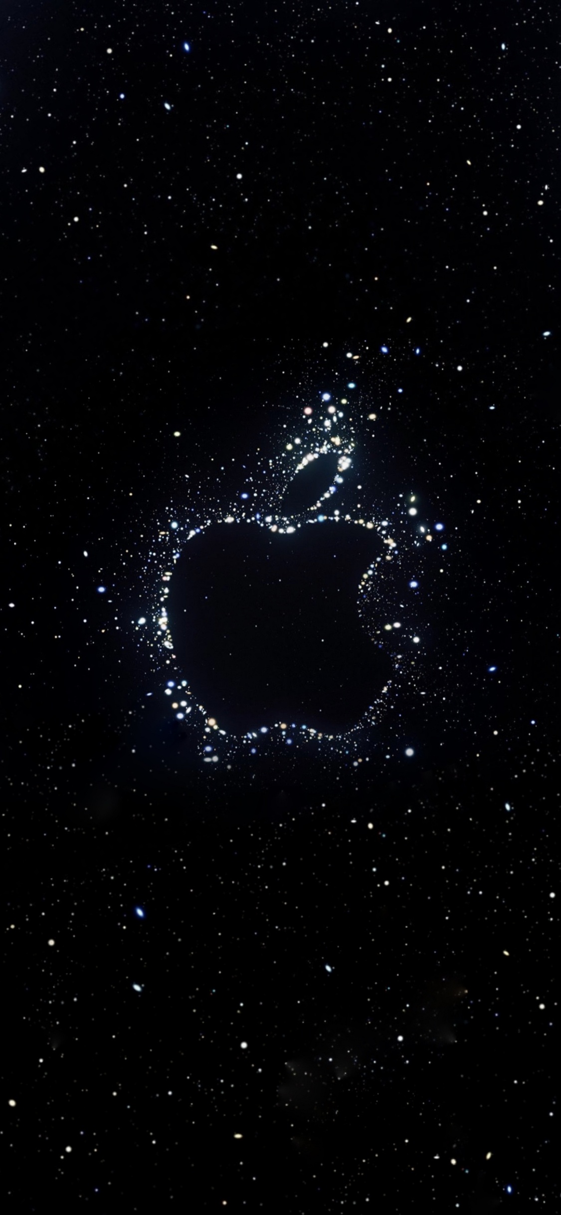 Manzana, Apple, Galaxia, la Astronomía, Estrella. Wallpaper in 1125x2436 Resolution